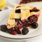 how to make blackberry pie recipe.