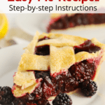 how to make blackberry pie recipe