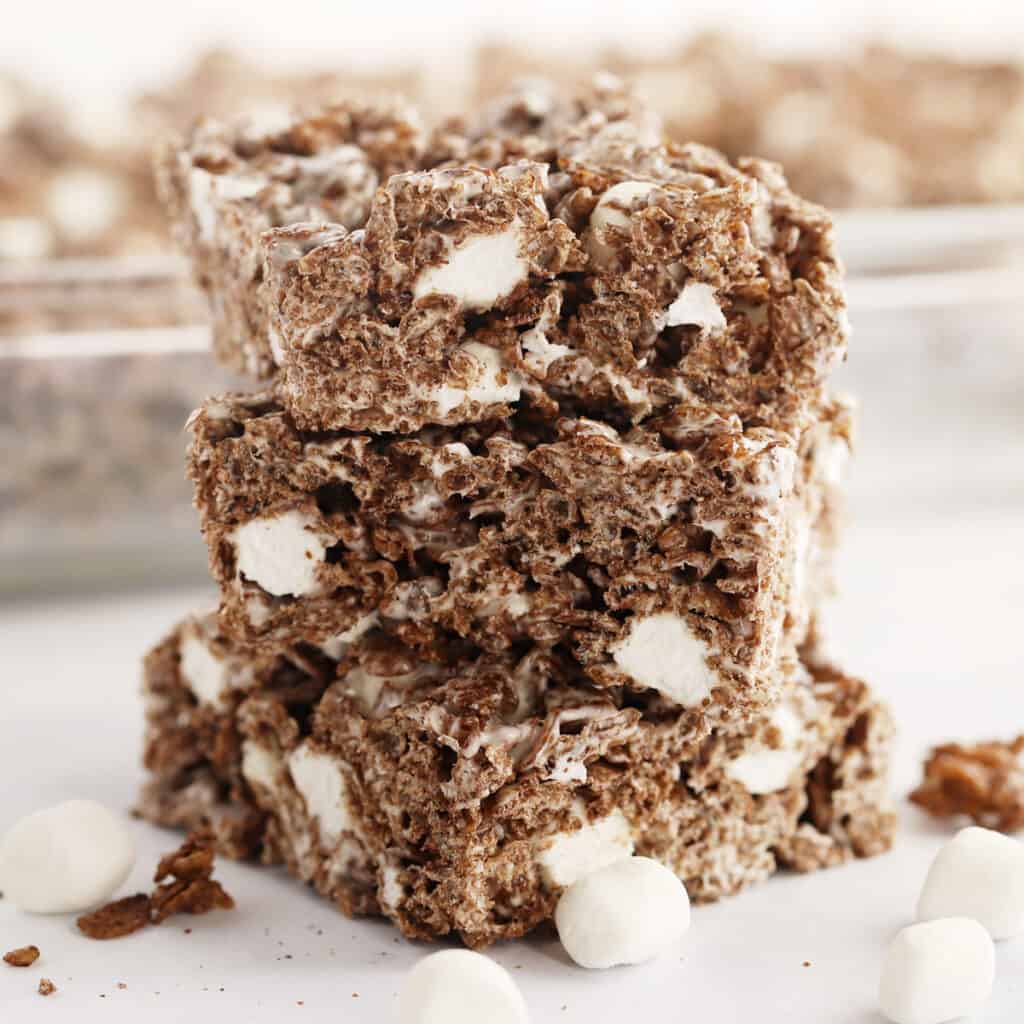 chocolate rice krispie treats