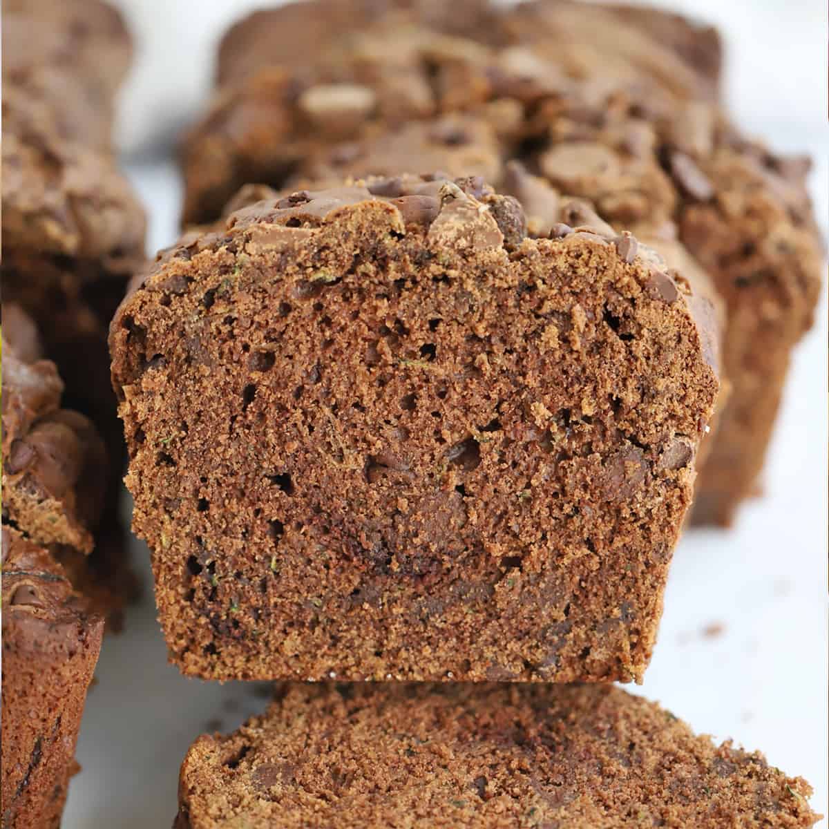 double chocolate zucchini bread recipe with chocolate chips