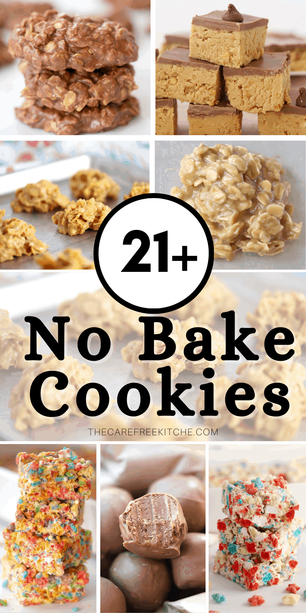 20+ Best No Bake Cookies and Bars - The Carefree Kitchen