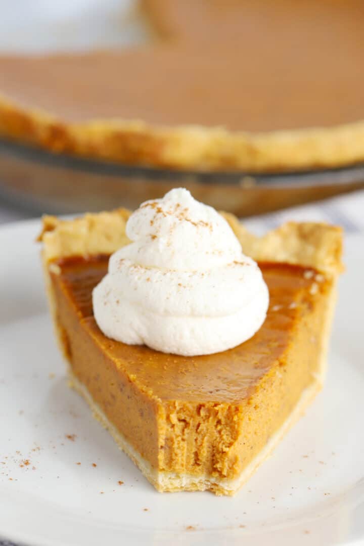 Best Pumpkin Pie Recipe From Scratch - The Carefree Kitchen