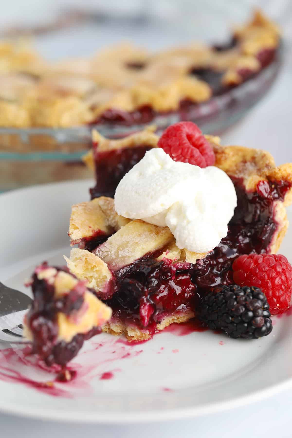 Razzleberry Pie Recipe - The Carefree Kitchen