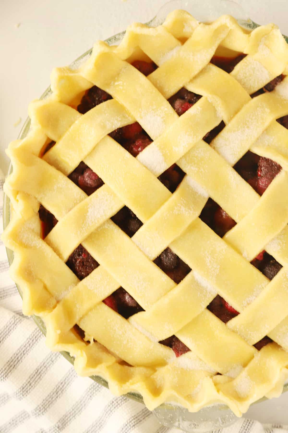 Razzleberry Pie Recipe - The Carefree Kitchen