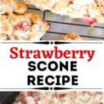 easy strawberry cream scones recipe