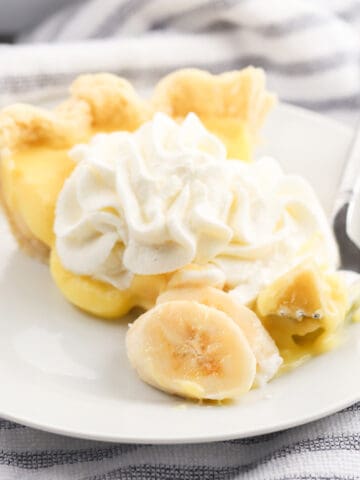 Old fashioned banana cream pie recipe
