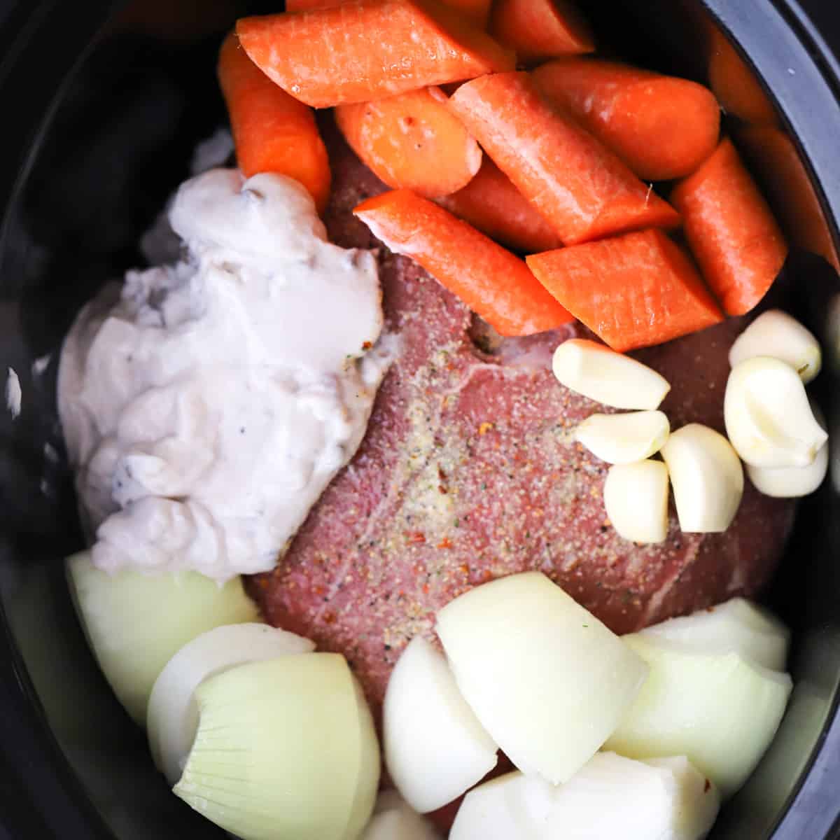 slow cooker rump roast made in the slow cooker, rump roast crock pot, crockpot rump roast.
