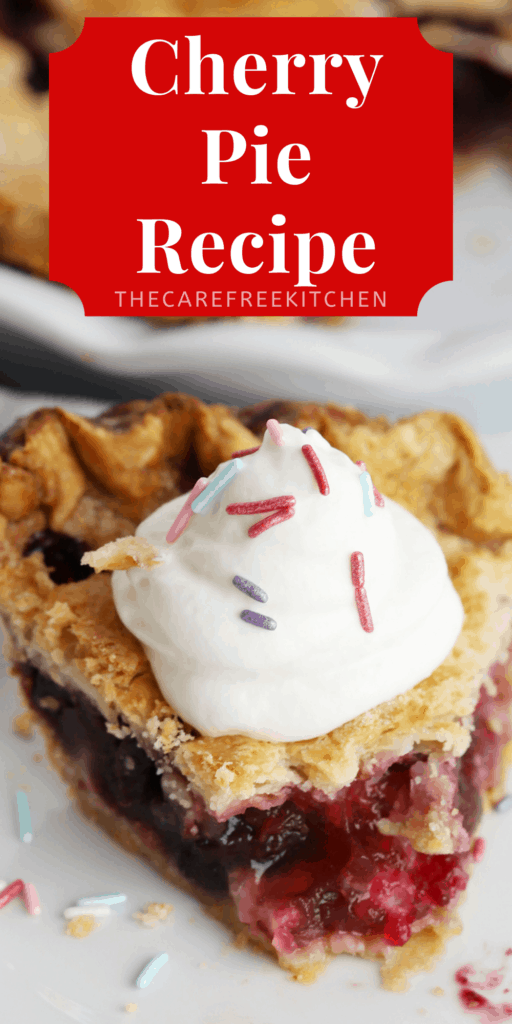 Pinterest pin for Cherry Pie.