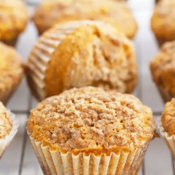 Pumpkin Muffins with Cake Mix - The Carefree Kitchen