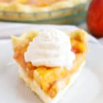 how to make peaches and cream pie recipe.