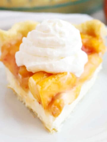 peaches and cream pie recipe, peach pie recipe, peach and cream, peaches and cream.