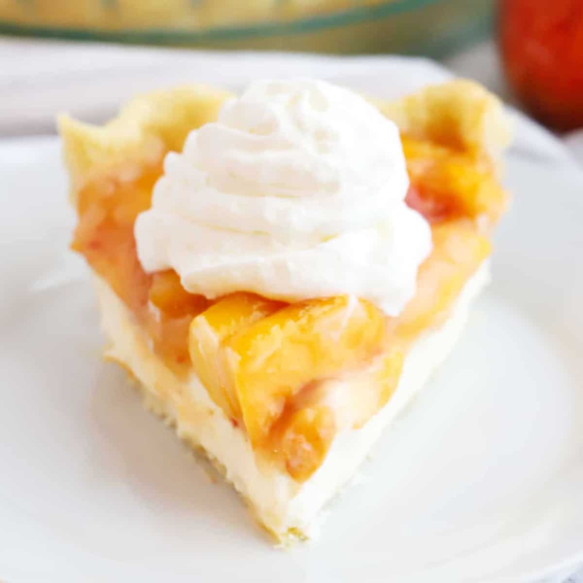 peaches and cream pie recipe