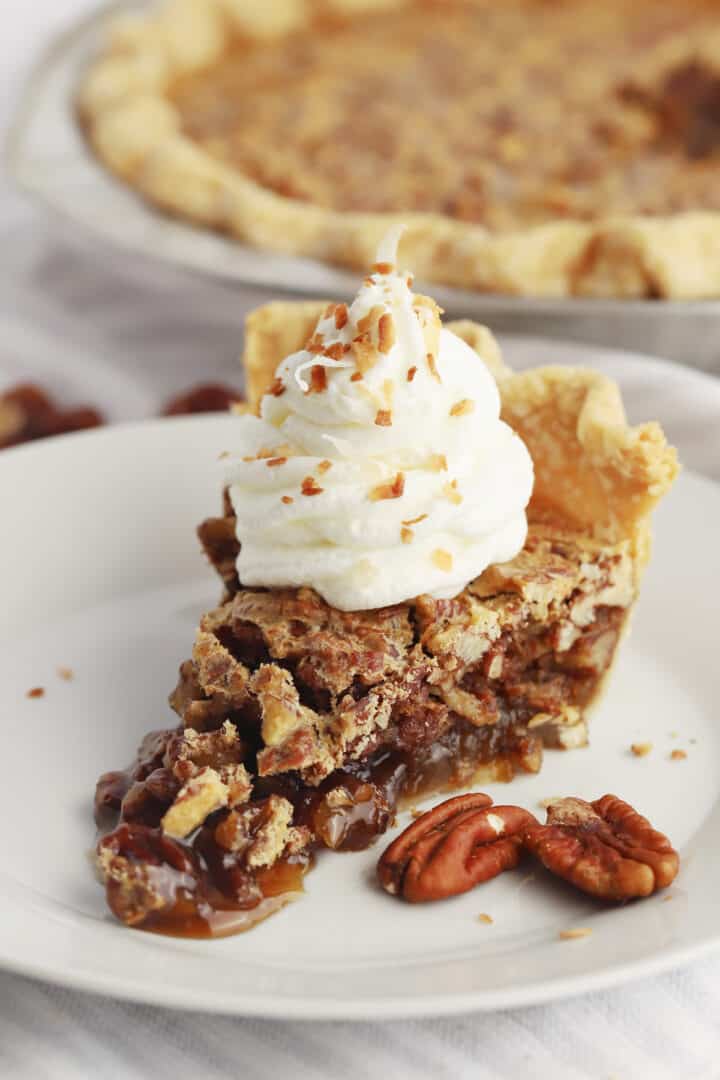 Caramel Pecan Pie - The Carefree Kitchen