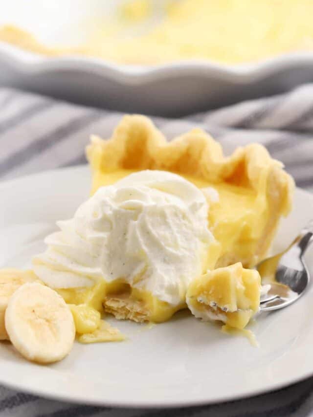 Banana Cream Pie Story