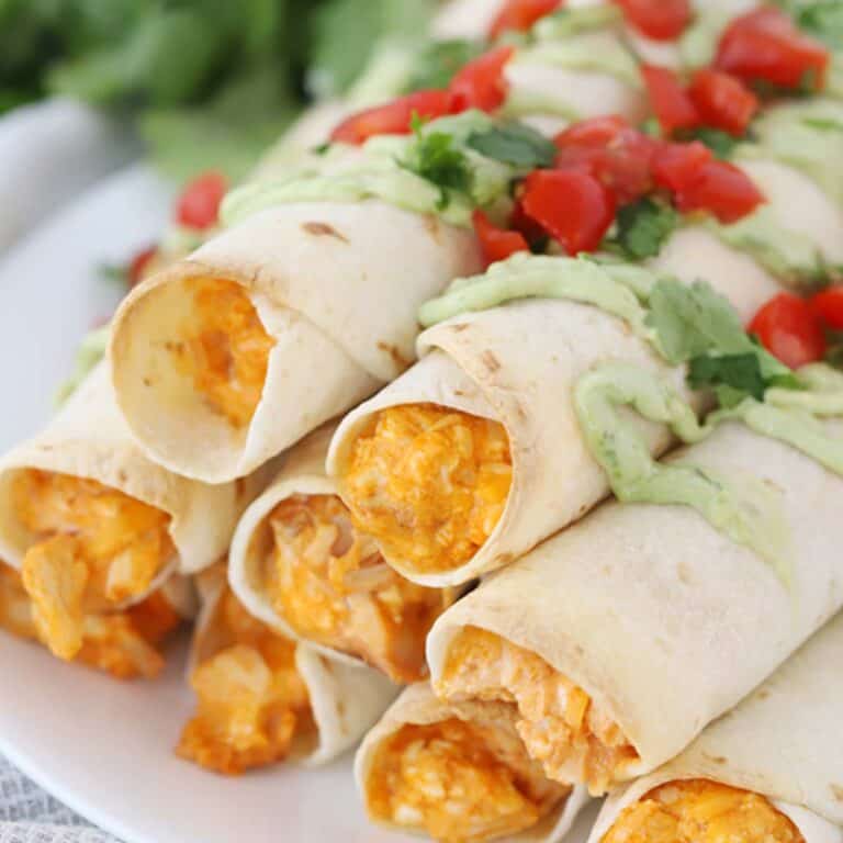 best baked buffalo chicken taquitos recipe