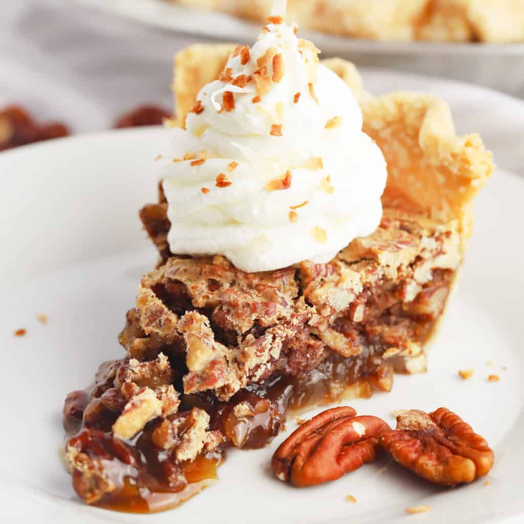 Caramel Pecan Pie - The Carefree Kitchen