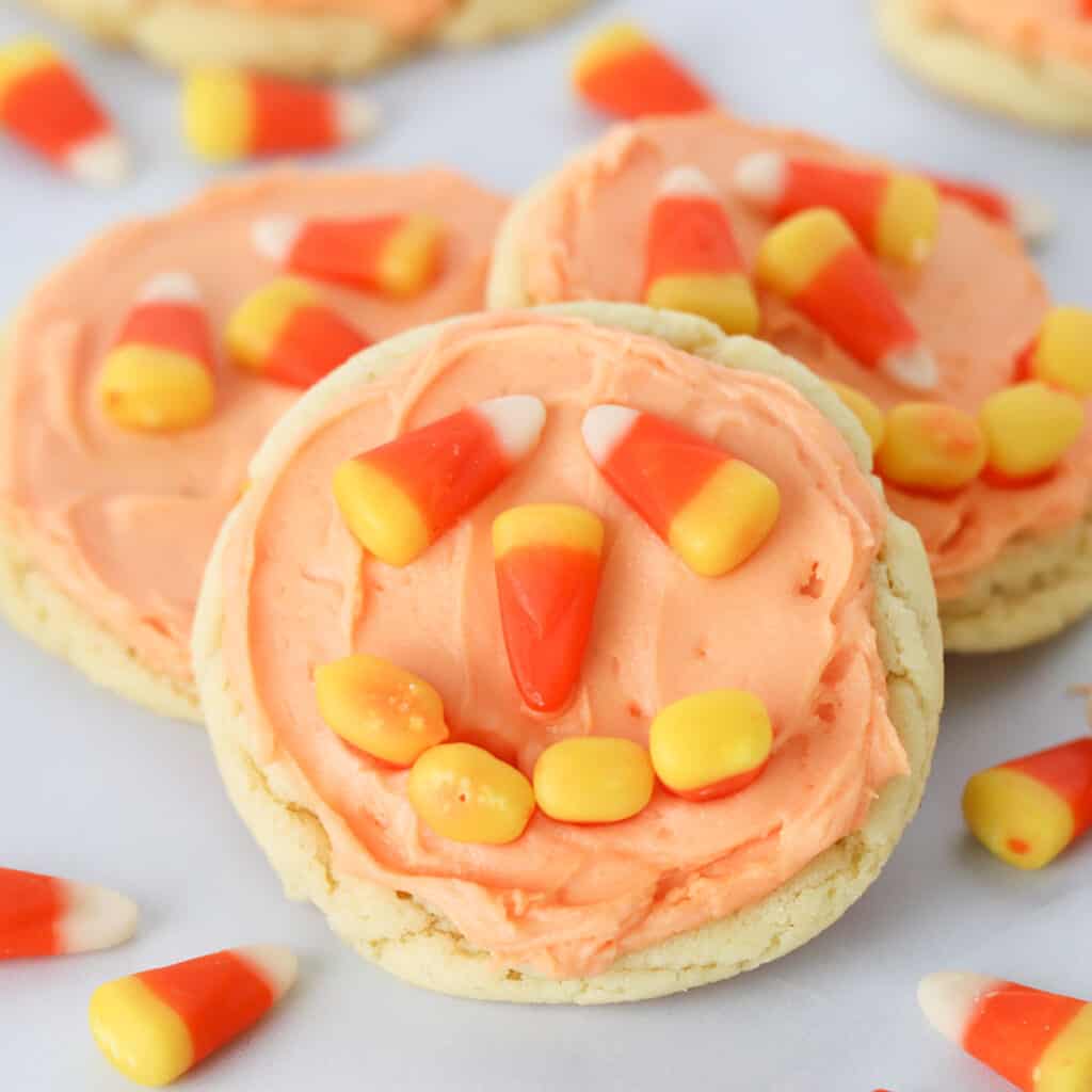 jack o lantern cookies