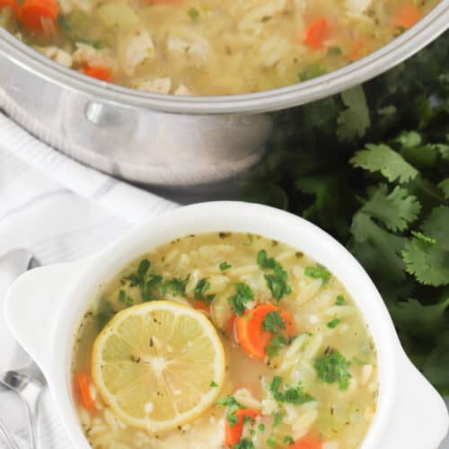 lemon chicken orzo soup recipe.