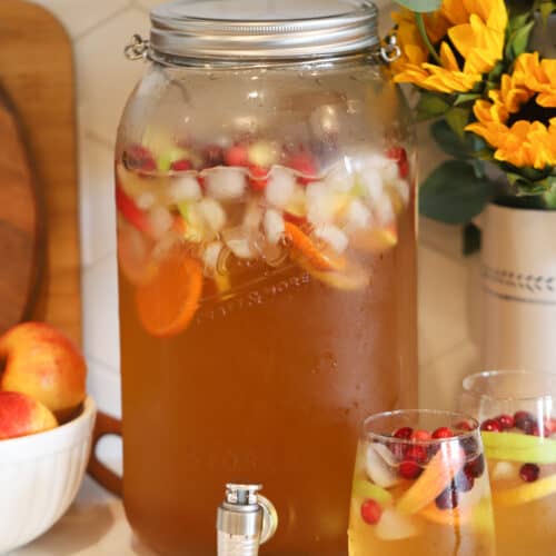 how to make caramel apple punch recipe