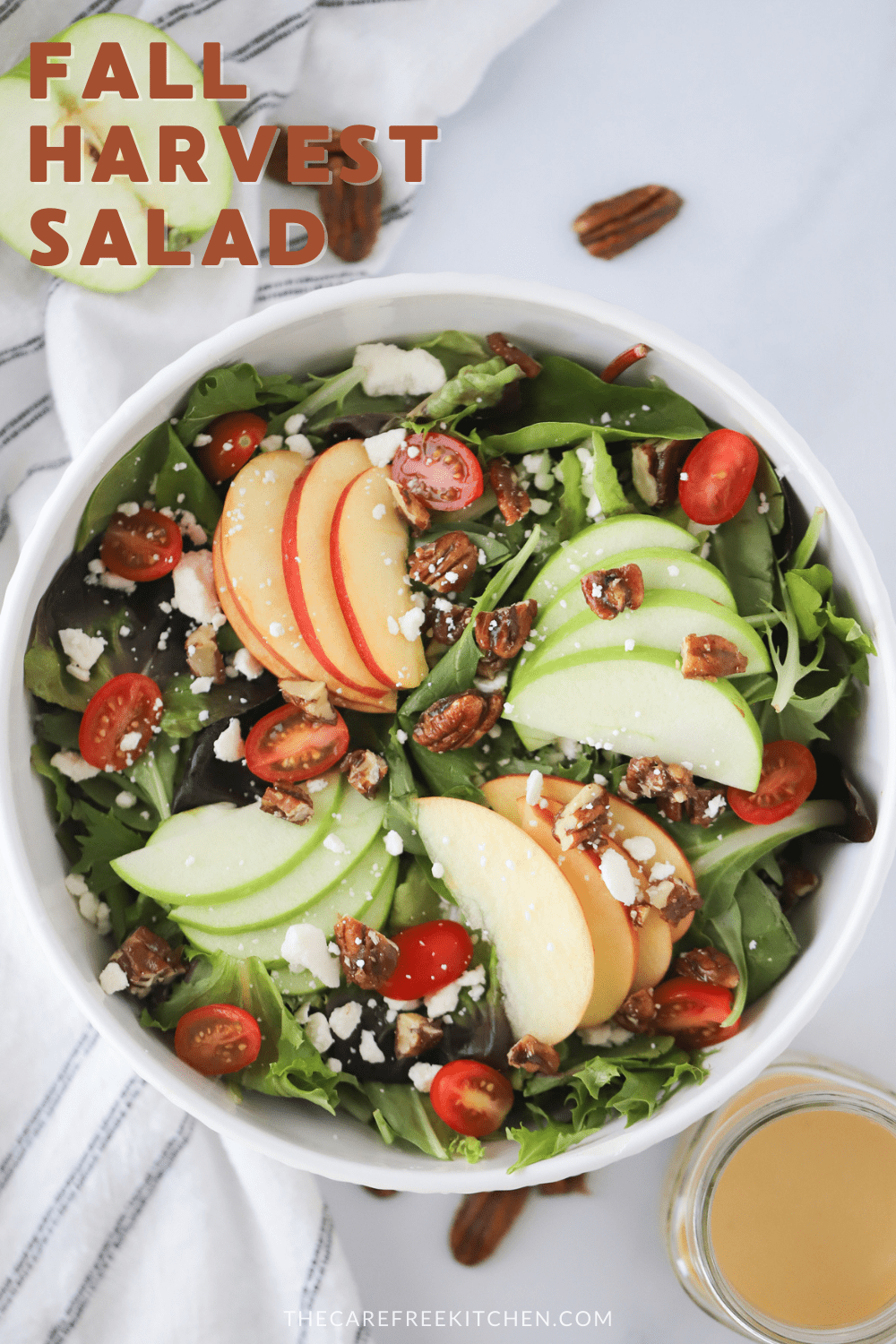 Fall Harvest Salad Recipe - The Carefree Kitchen