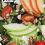 honey mustard salad dressing, candied pecans, tomatoes, feta cheese, salad recipe