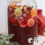 How to make holiday punch, non alcohol punch recipe.