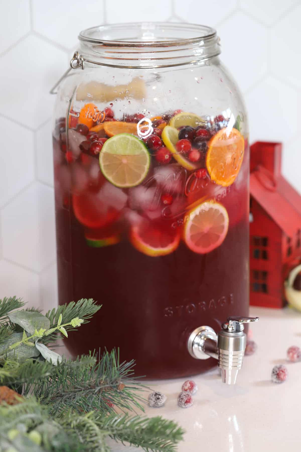 Holiday Punch Recipe - The Carefree Kitchen