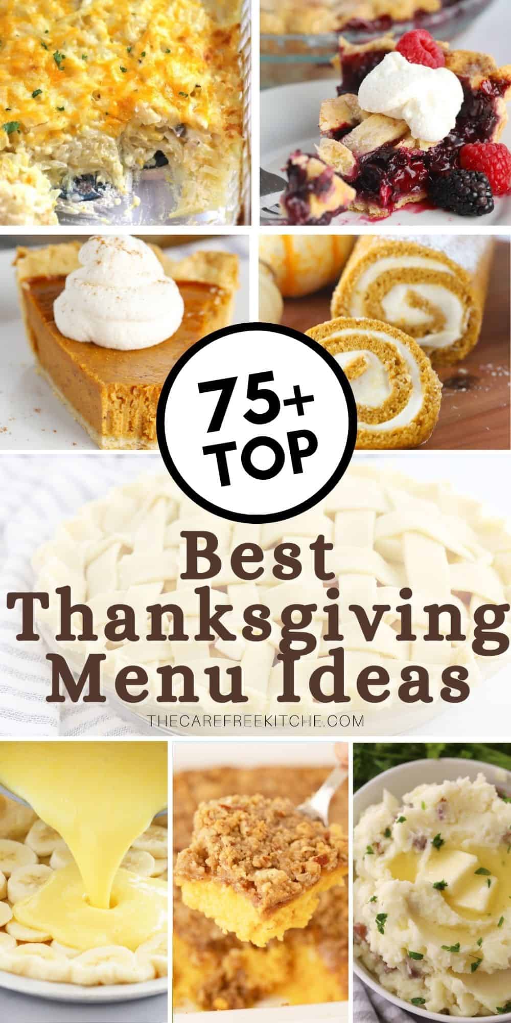 Best Thanksgiving Recipes - The Carefree Kitchen