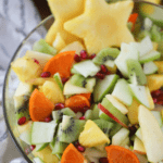 pinterest image for Winter fruit salad