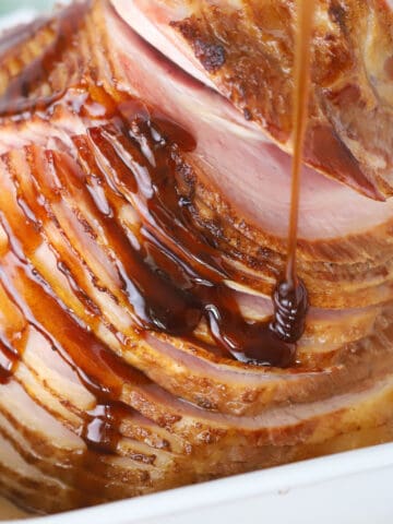 how to make honey glaze for ham