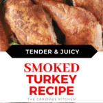 tender and juicy smoked turkey recipe
