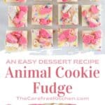 How to make some easy Animal Cookie Fudge for a sweet treat