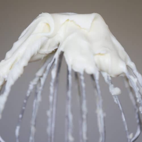 Pinterest image for cream cheese frosting