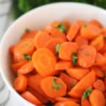 glazed carrots recipe, easy side dish recipe