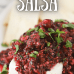 fresh cranberry salsa recipe
