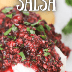 how to make cranberry salsa recipe