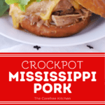 pinterest pin for Mississippi Pork Roast