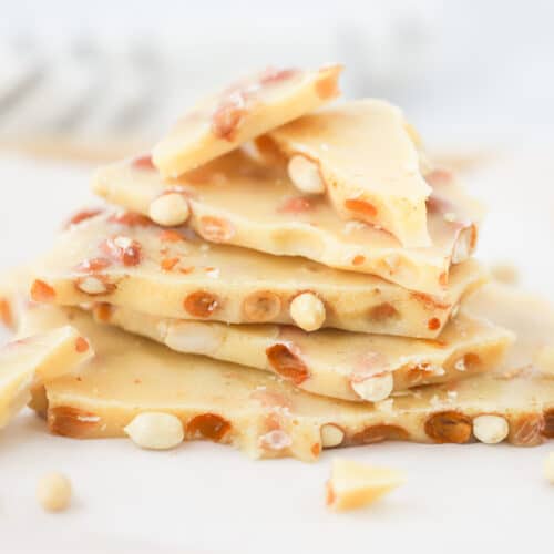 homemade old fashioned peanut brittle