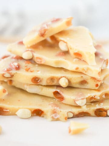 homemade old fashioned peanut brittle