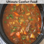 crockpot beef stew recipe