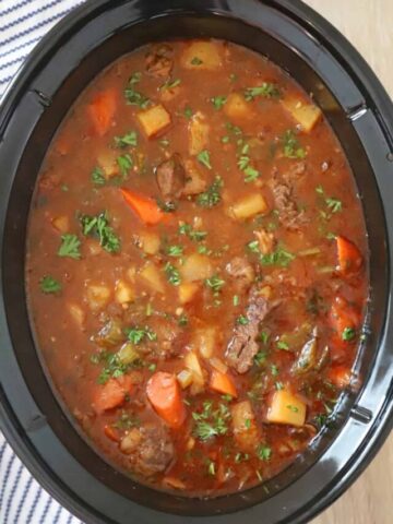 crockpot beef stew recipe