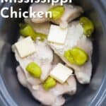 slow Cooker Mississippi chicken recipe