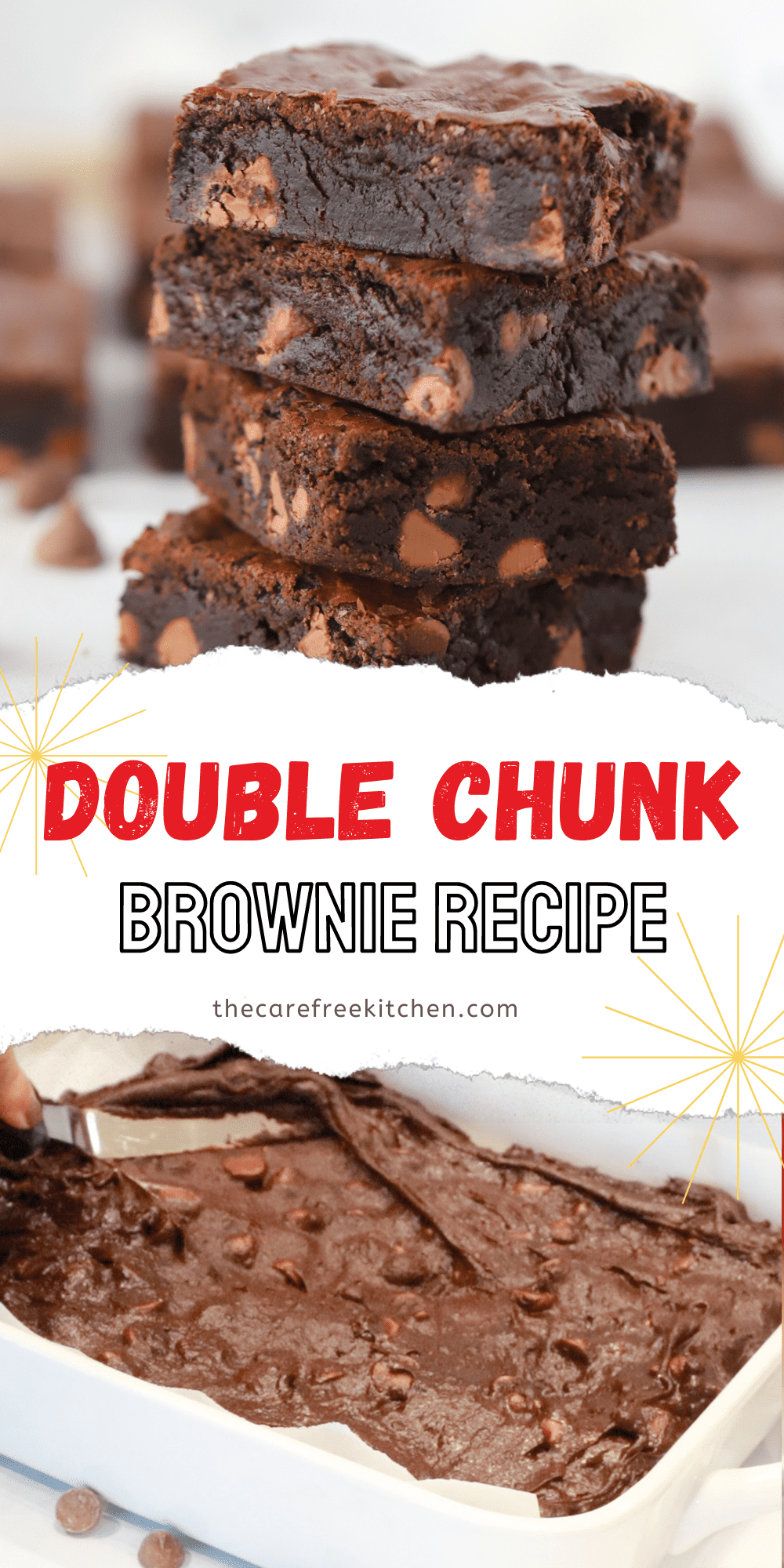 Best Chewy Fudge Brownie Recipe - The Carefree Kitchen