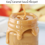 how to make homemade caramel sauce for dipping apples