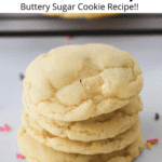 chewy sugar cookie recipe