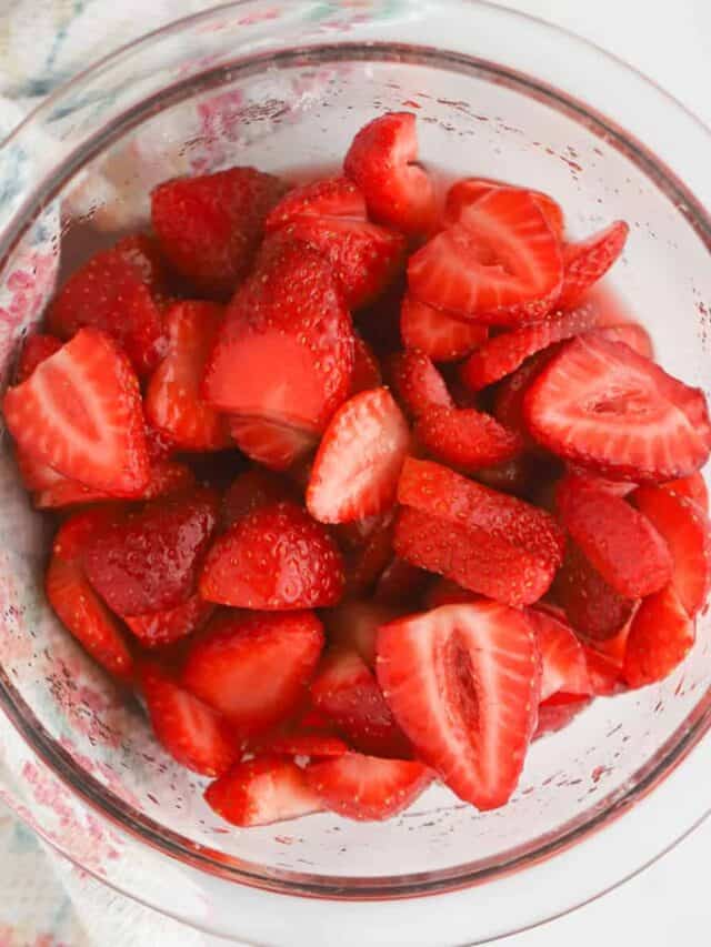 Macerated Strawberries Story