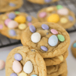 recipe for cadbury mini egg easter cookies