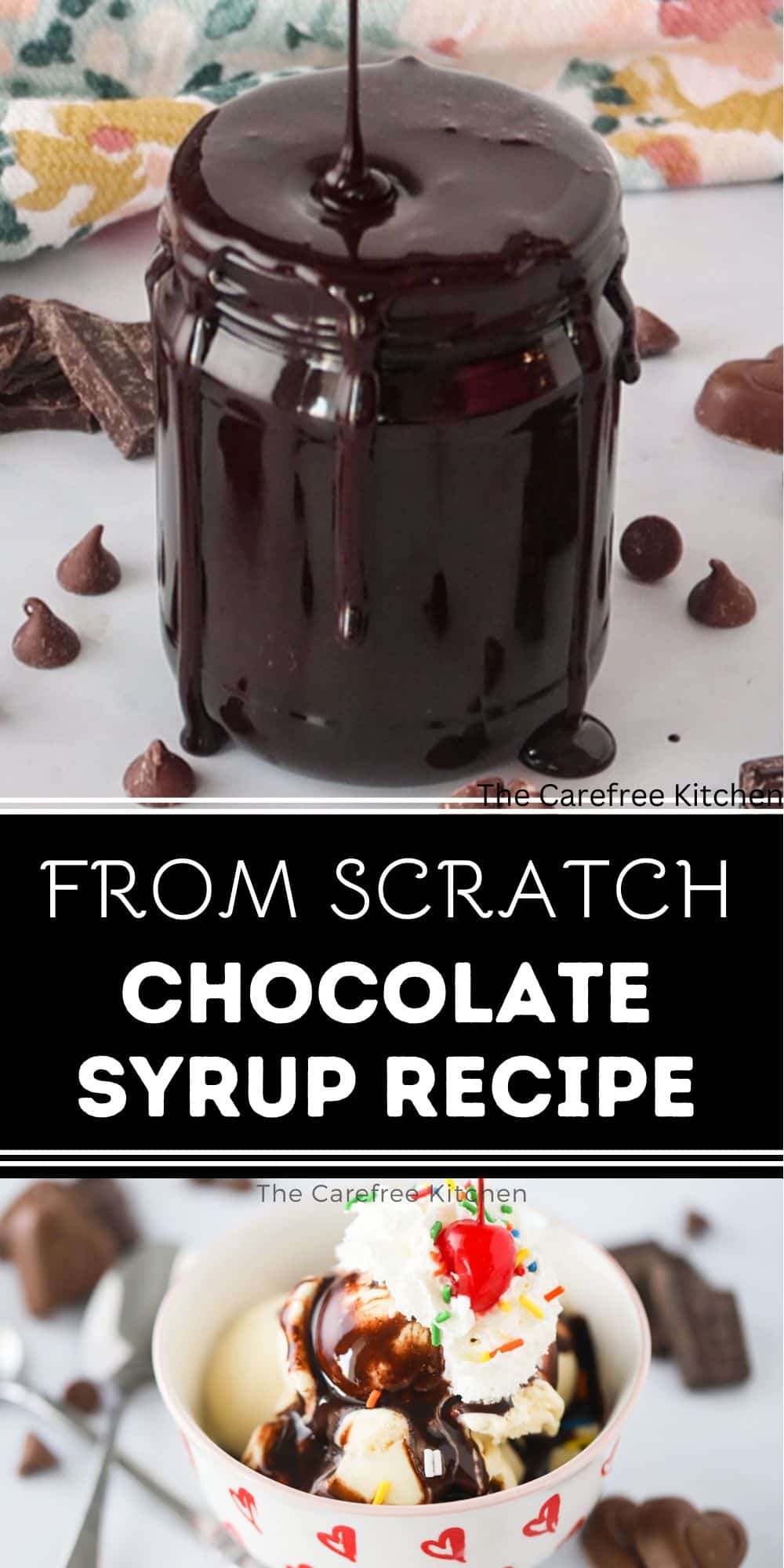 Homemade Chocolate Syrup - The Carefree Kitchen