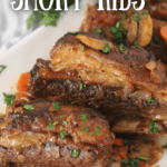 best beef short ribs recipe cooked in a slow cooker
