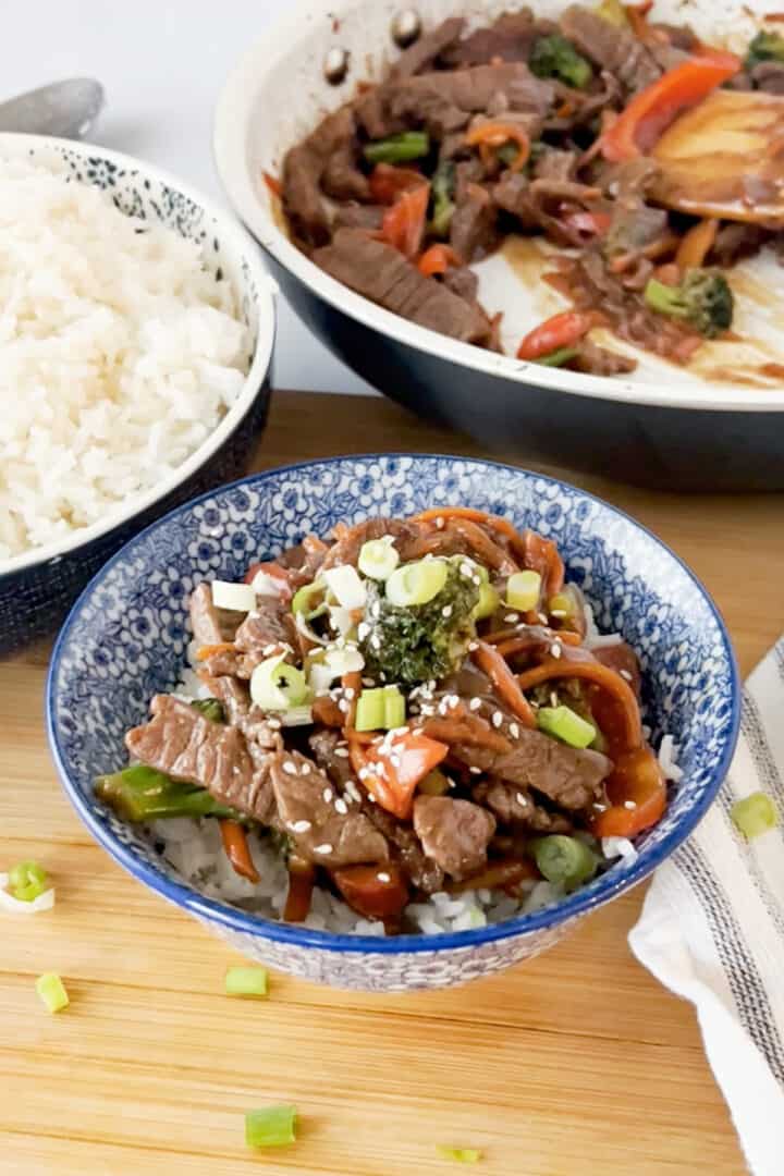 Korean Beef Stir Fry - The Carefree Kitchen